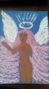 Inger african - pastel